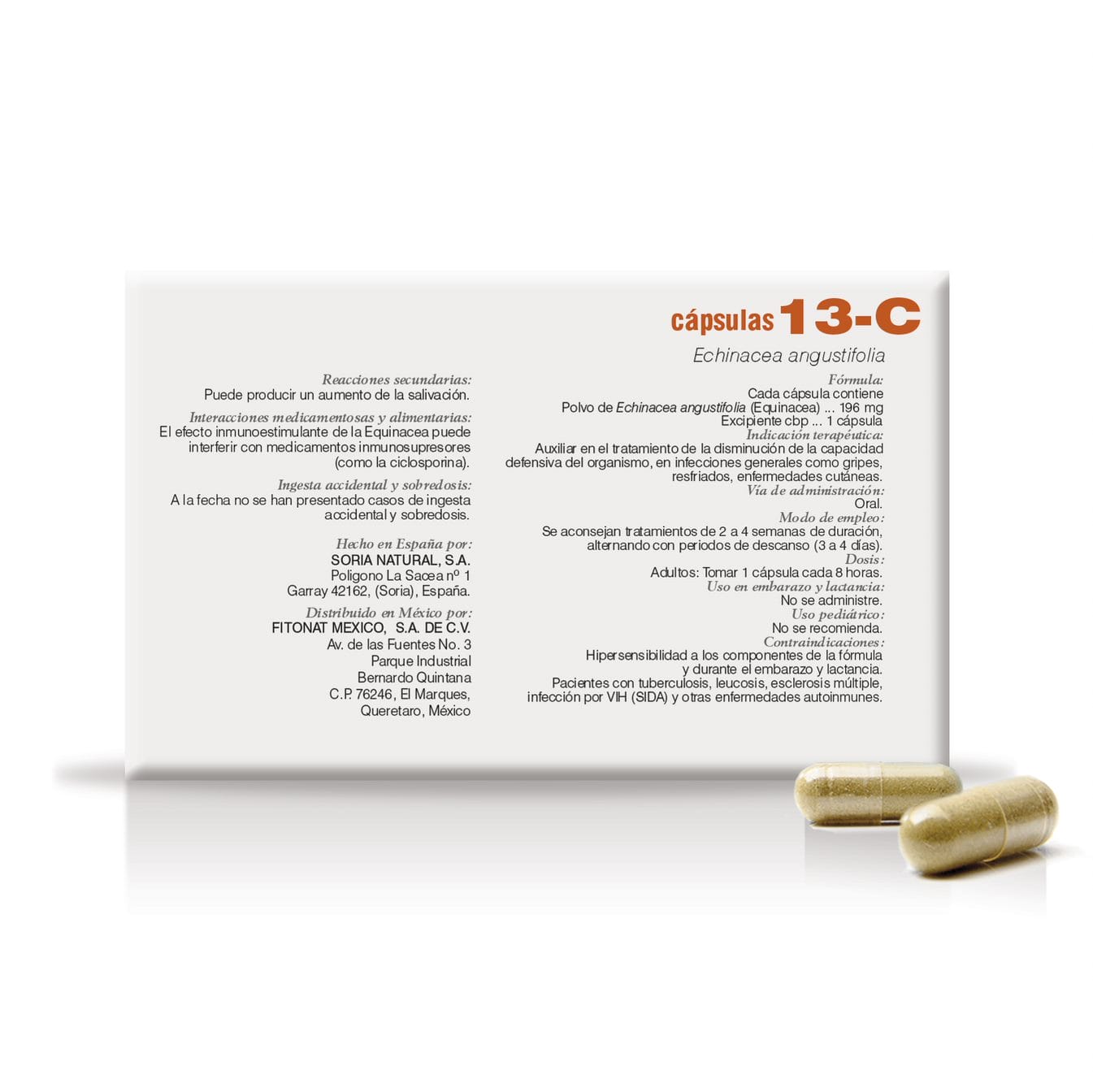 13-C Cápsulas - Imagen 2