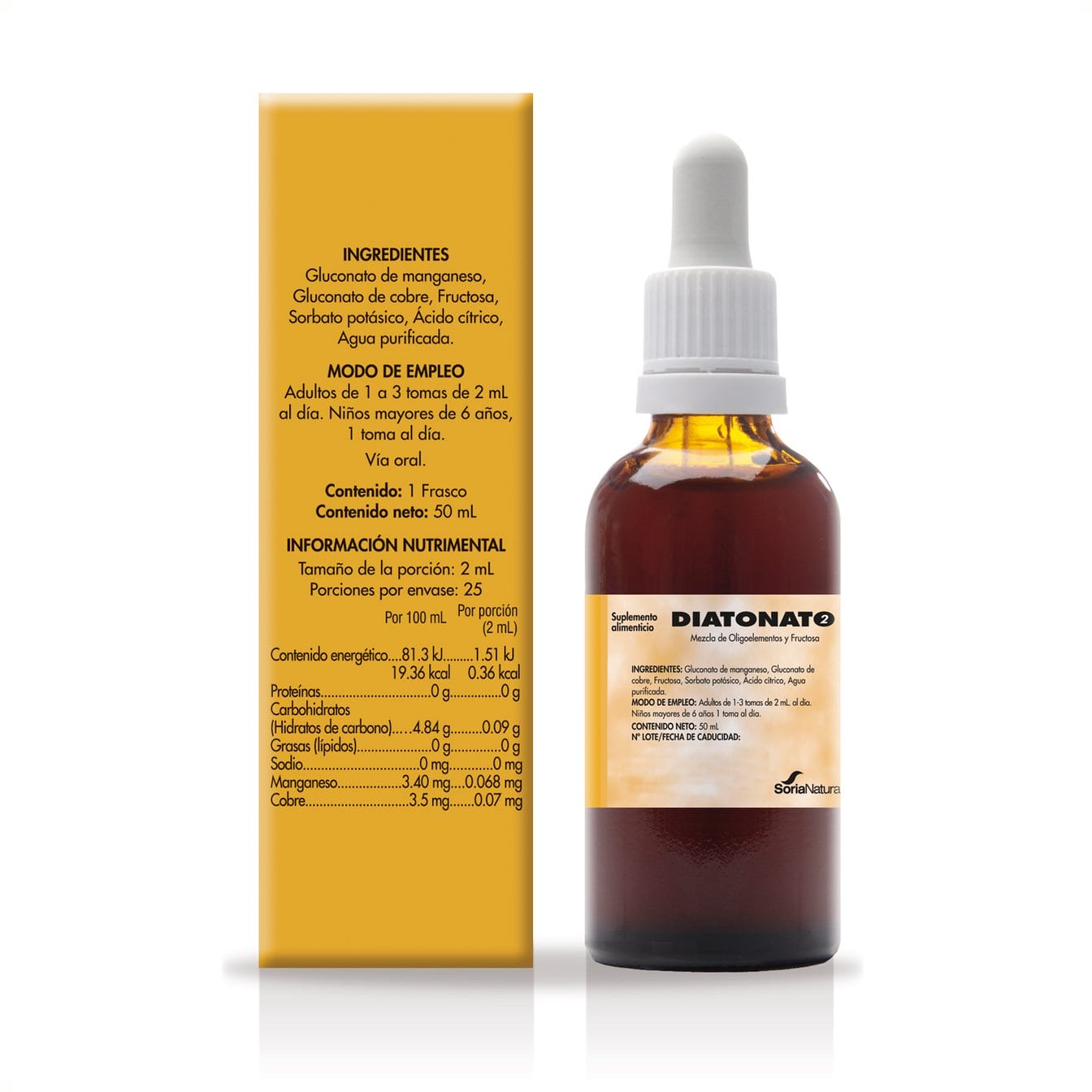 Diatonato 2 - Manganeso, cobre - Imagen 2