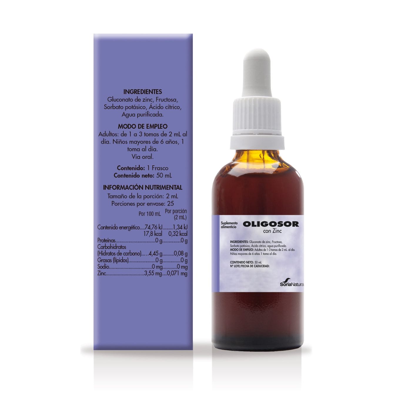 Oligosor zinc - Imagen 2